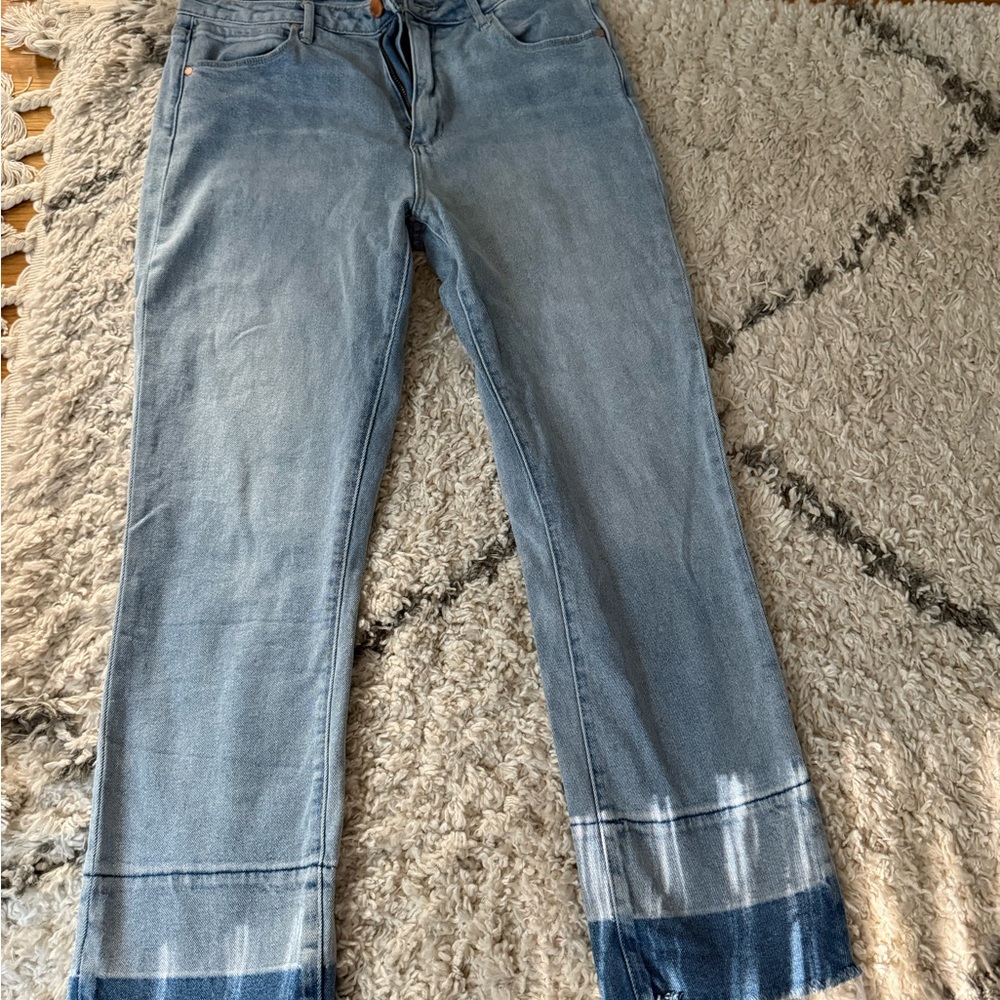 Articles Of Society Light Blue Straight Leg Jeans